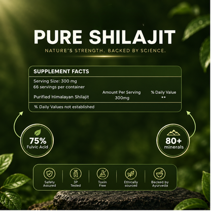 Pure and Authentic Himalayan Resin Shilajit